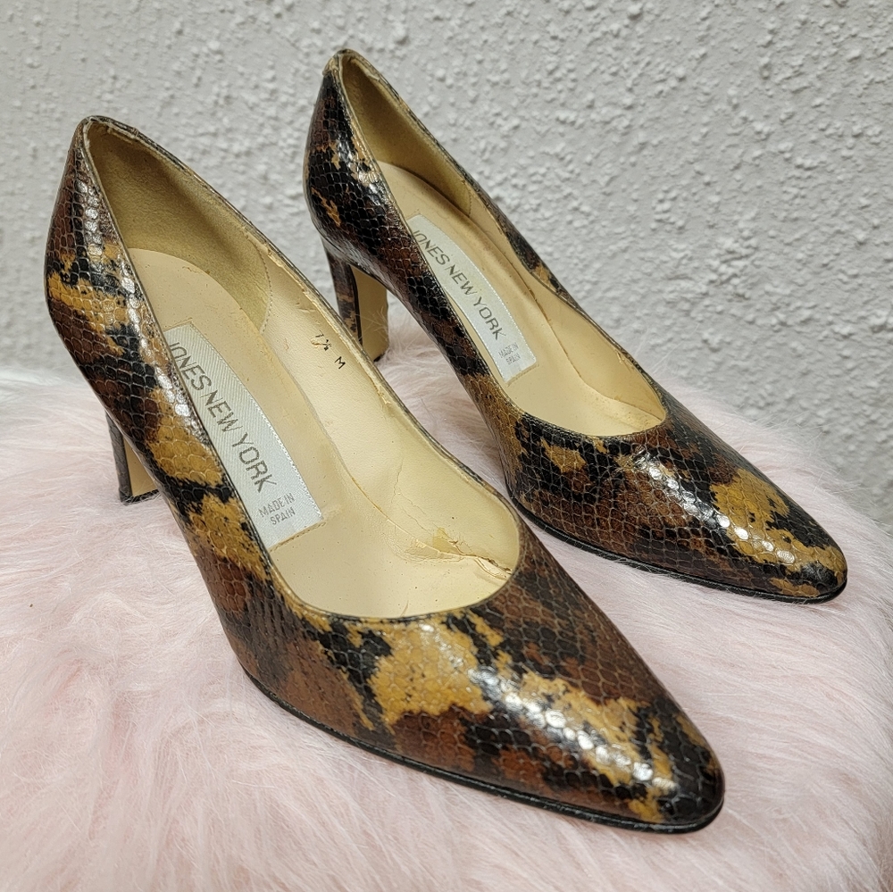 Jones New York - Women's Snakeskin Heels